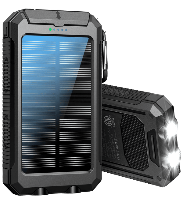 Внешний аккумулятор Solar Power Bank 36800mAh