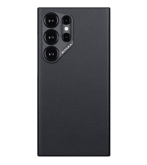 Samsung Galaxy S24 Ultra qora/kulrang uchun Pitaka MagEZ Case 4