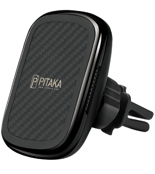 Автодержатель с беспроводной зарядкой PITAKA MagEZ Mount Qi/Car Vent Mount
