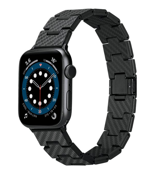 Apple Watch uchun PITAKA karbon tolali RETRO tasma