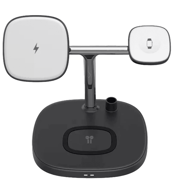 Зарядное устройство WIWU Power Air 4 in 1 Wireless Charger 15W Black