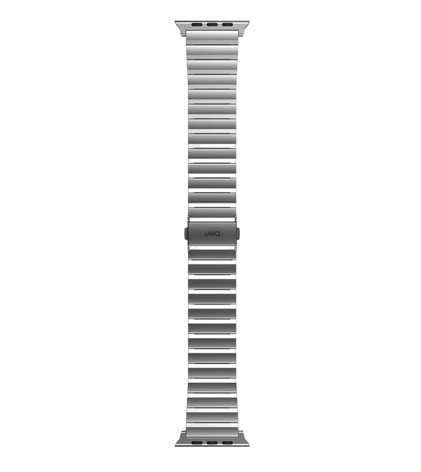 Ремешок UNIQ Strova Adjustable Steel Band For Apple Watch 49/45/44/42MM Silver