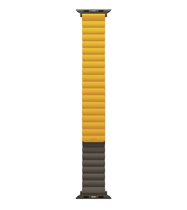 Ремешок UNIQ Revix Reversible Magnetic Silicone Strap 49/45/44/42MM Mustard-Khaki