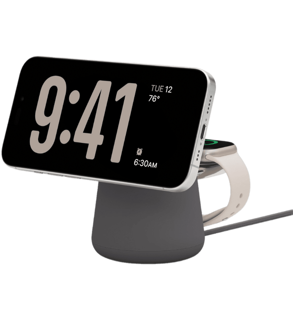 Зарядное устройство Belkin Boost Charge Pro 2-in-1 Wireless Charging Dock with MagSafe 15W