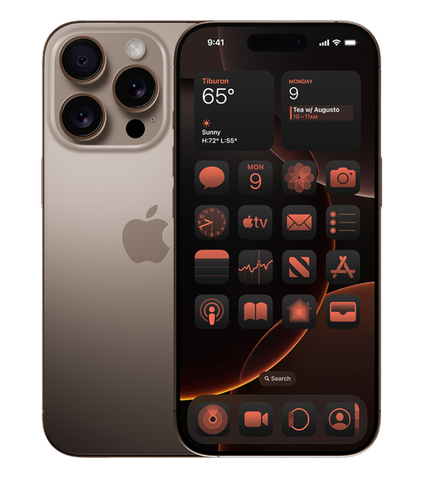 Verified B iPhone 16 Pro 128GB Desert Titanium Single SIM