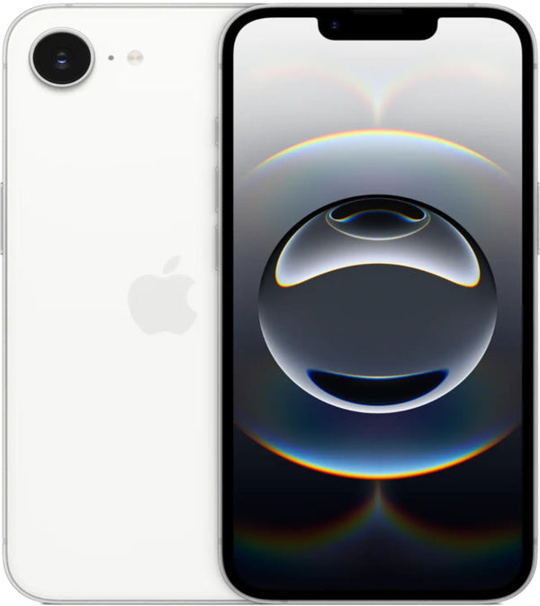 Verified A iPhone 16e 128GB White Single SIM