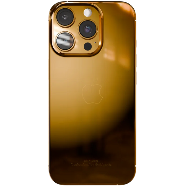 iPhone 16 Pro Max Luxury 24k Gold & Platinum