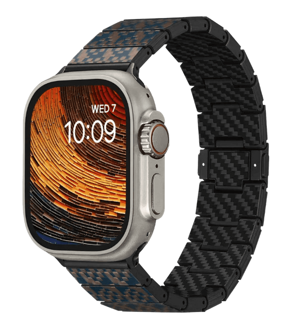 Ремешок Pitaka Apple Watch Band Dreamland-Stairs Aramid Carbon Fiber
