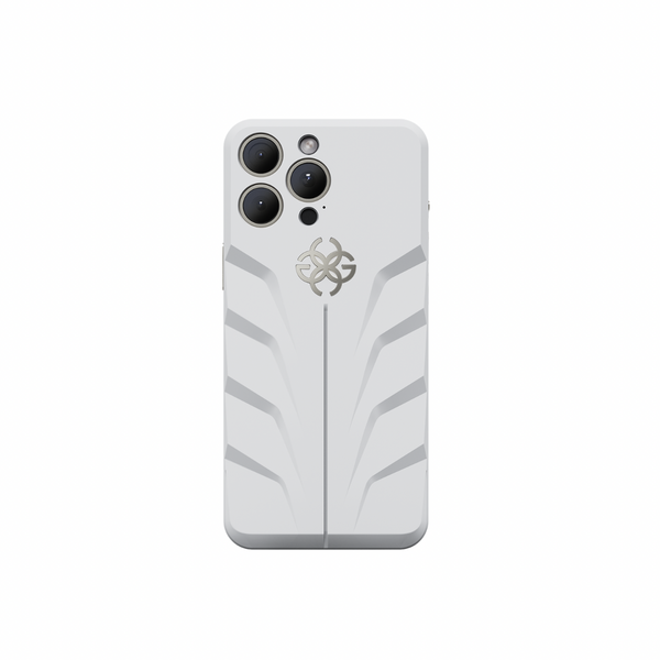 Чехол на Магните Daytona White от Golden Concept Steel для iPhone 16 Pro Max