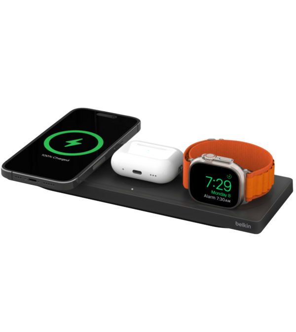 Зарядное устройство Belkin Boost Charge Pro 3-in-1 Wireless Charging Pad with MagSafe