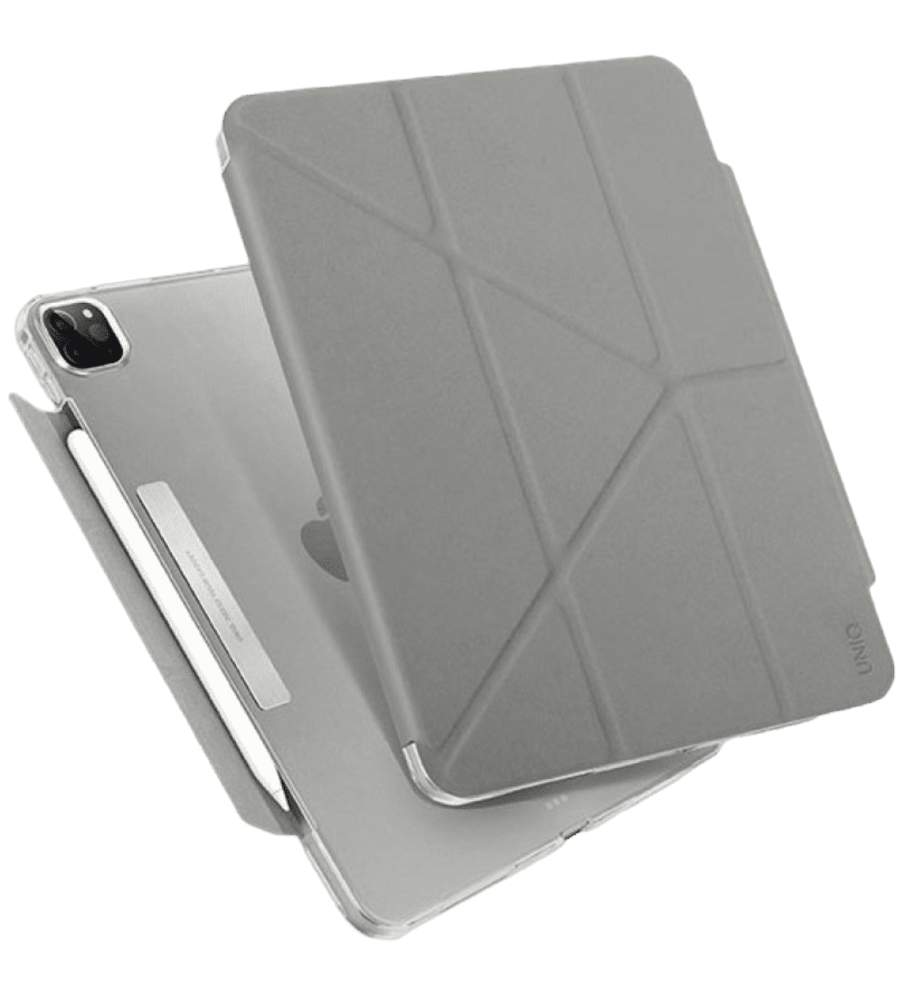 UNIQ Camden korpusi/orqasi muzli yupqa korpus/iPad Pro 11 2021/20 kulrang uchun
