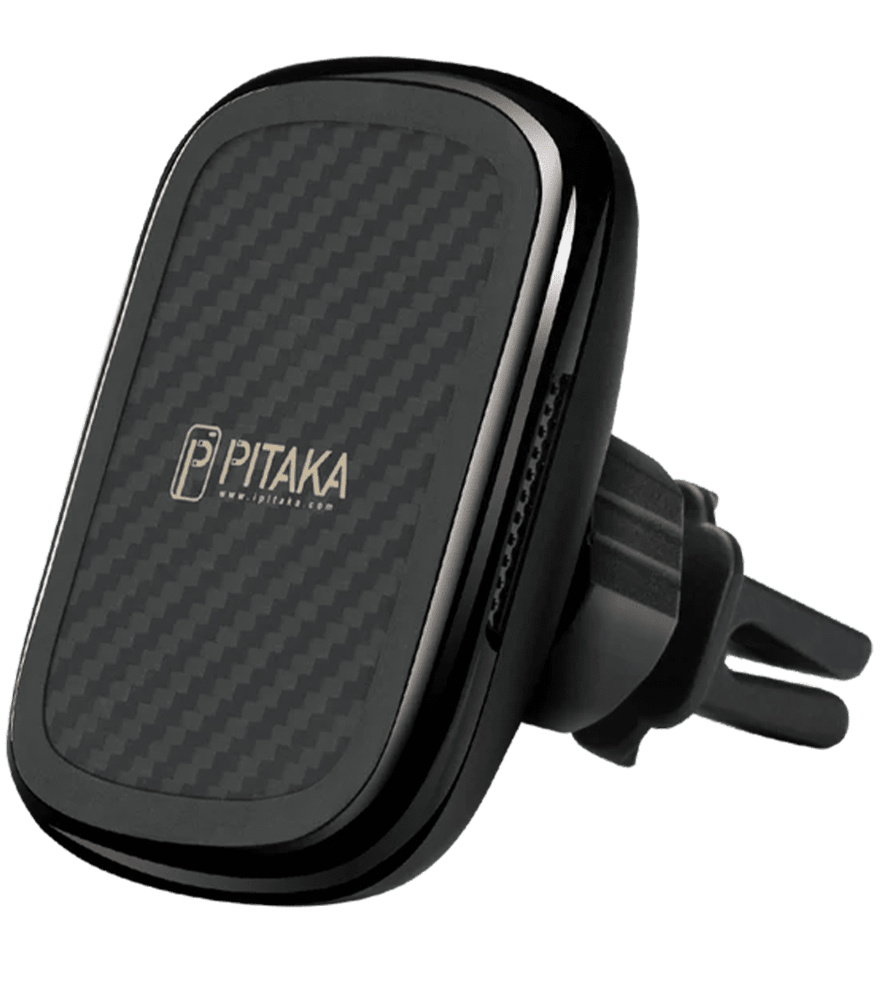 Автодержатель с беспроводной зарядкой PITAKA MagEZ  Mount Qi/Car Vent Mount