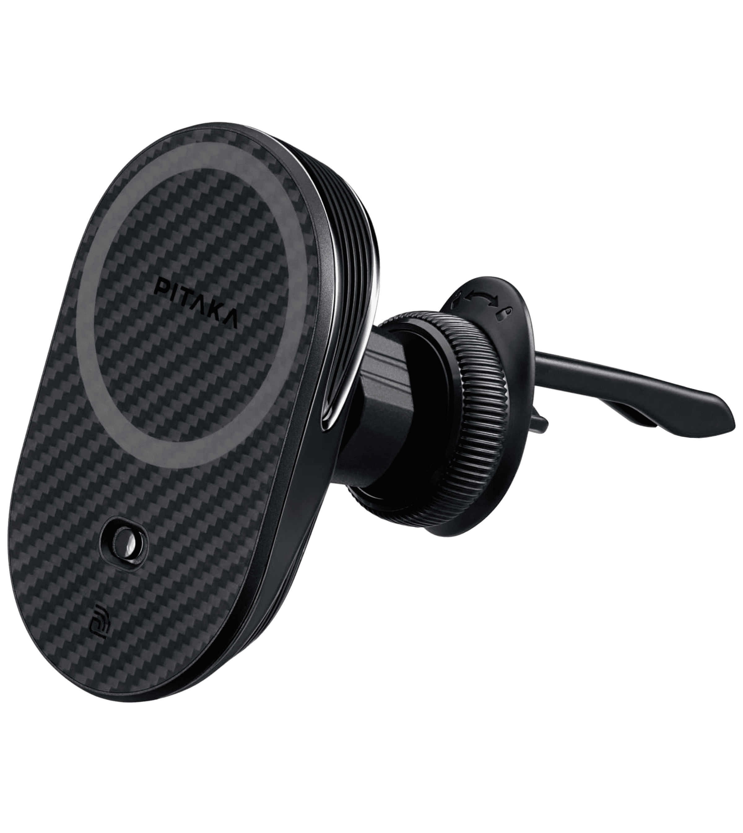 Автодержатель с беспроводной зарядкой Pitaka MagEZ Car Mount Pro 2 NFC Standard