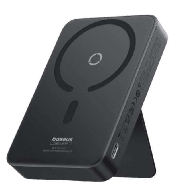 Внешний аккумулятор Baseus 2-n-1 Wireless Charging And Phone Holder 5000mAh PD 20W