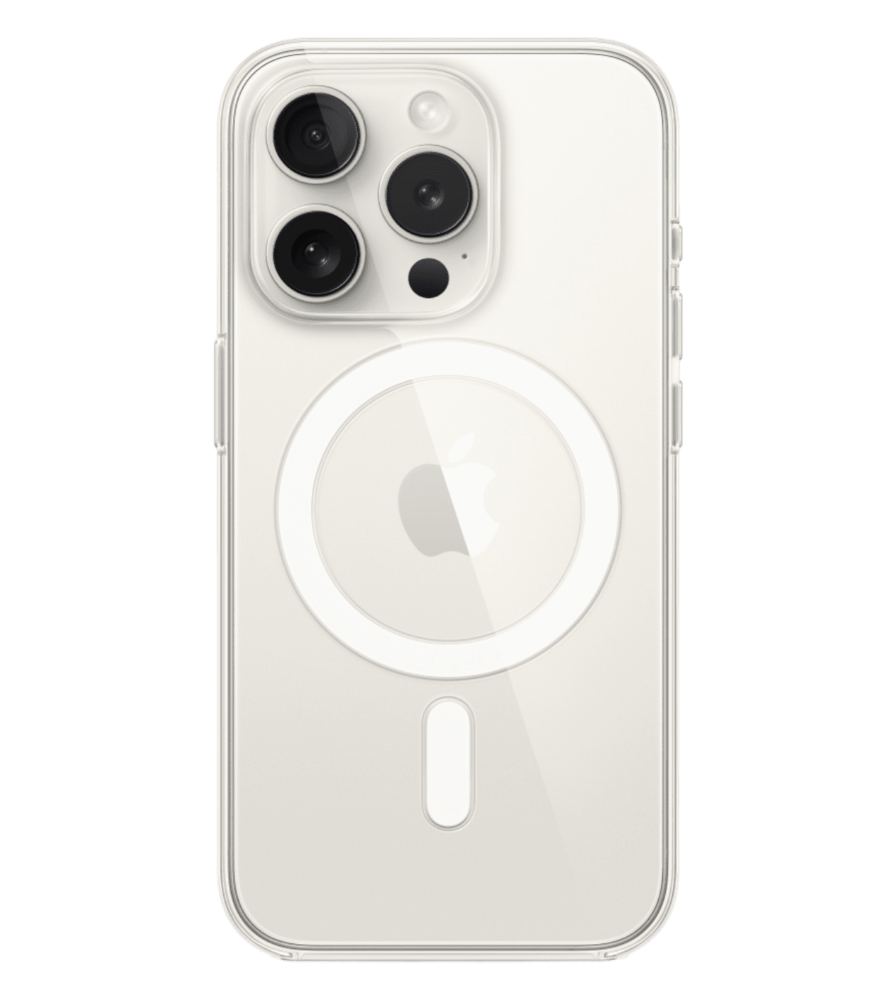 iPhone 15 Pro Max MagSafe Clear korpusli