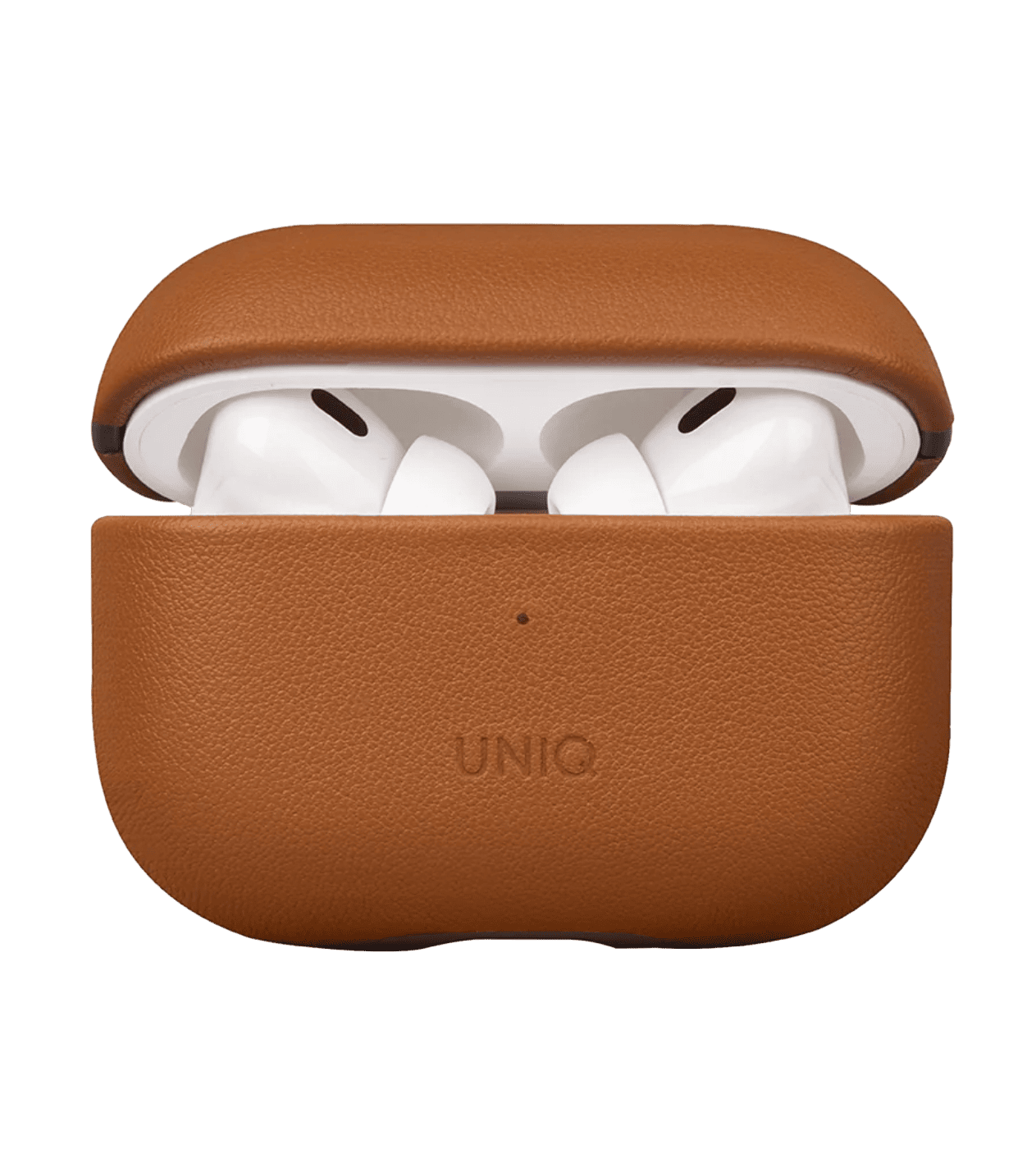 AirPods Pro 2 Toffee Brown uchun UNIQ Terra charm sumkasi