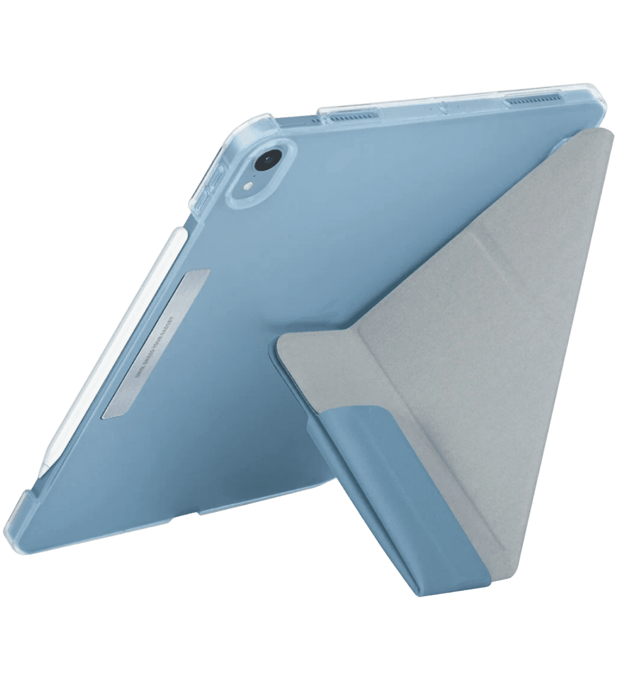 G‘ilof UNIQ Camden/Slim orqasi muzli sumka/iPad Air 10.9 2022/20 Northern Blue uchun