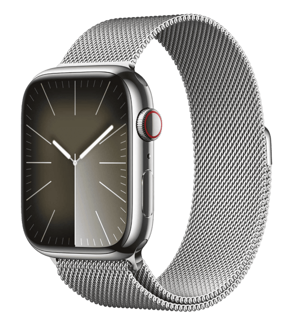 Apple Watch Series 9 zanglamaydigan po'latdan yasalgan korpus, Milan halqali