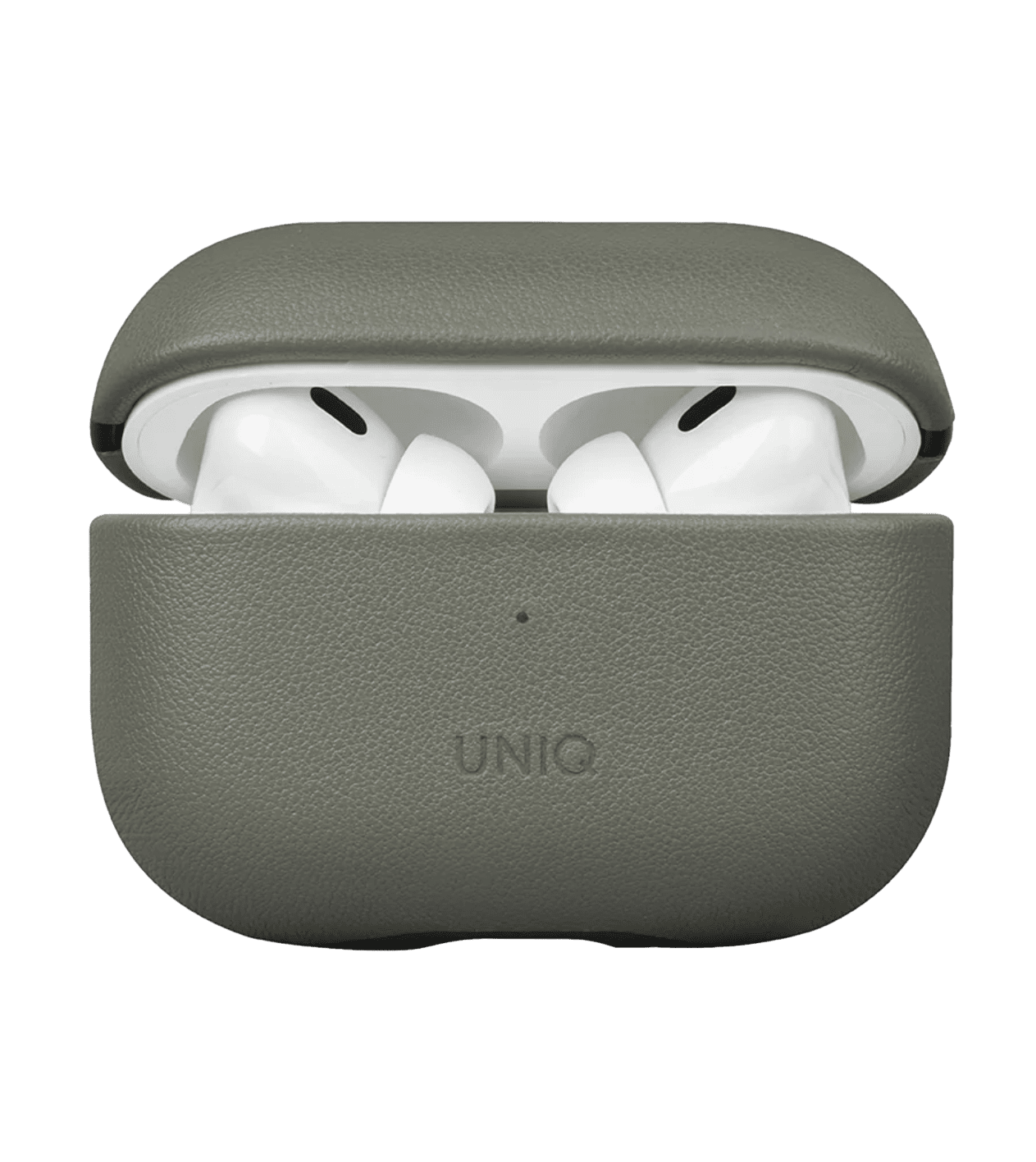 AirPods Pro 2 Lichen Green uchun UNIQ Terra charm sumkasi