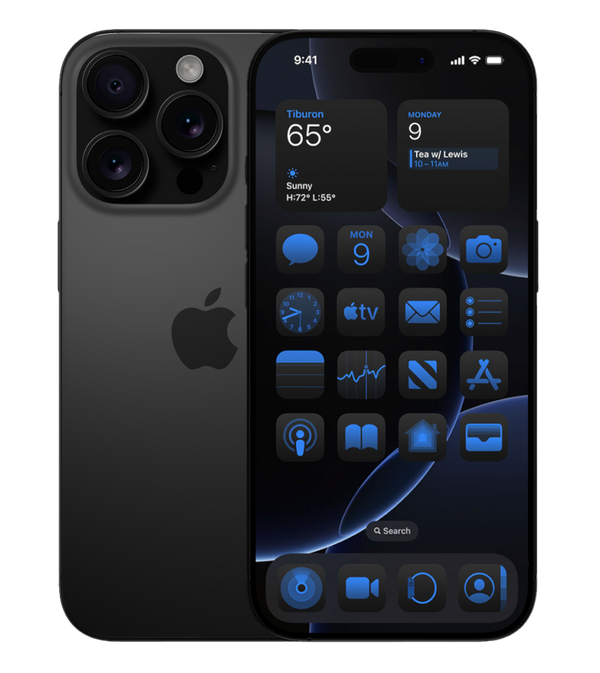 Verified B iPhone 16 Pro 256GB Black Titanium Dual SIM