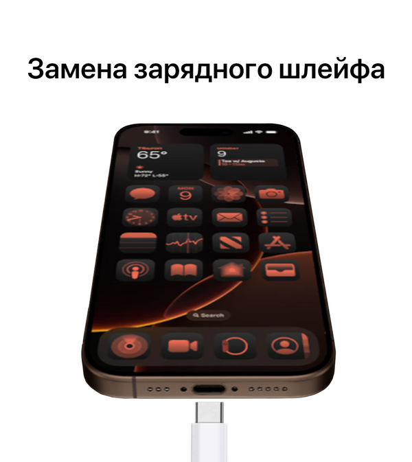 Замена зарядного шлейфа iPhone