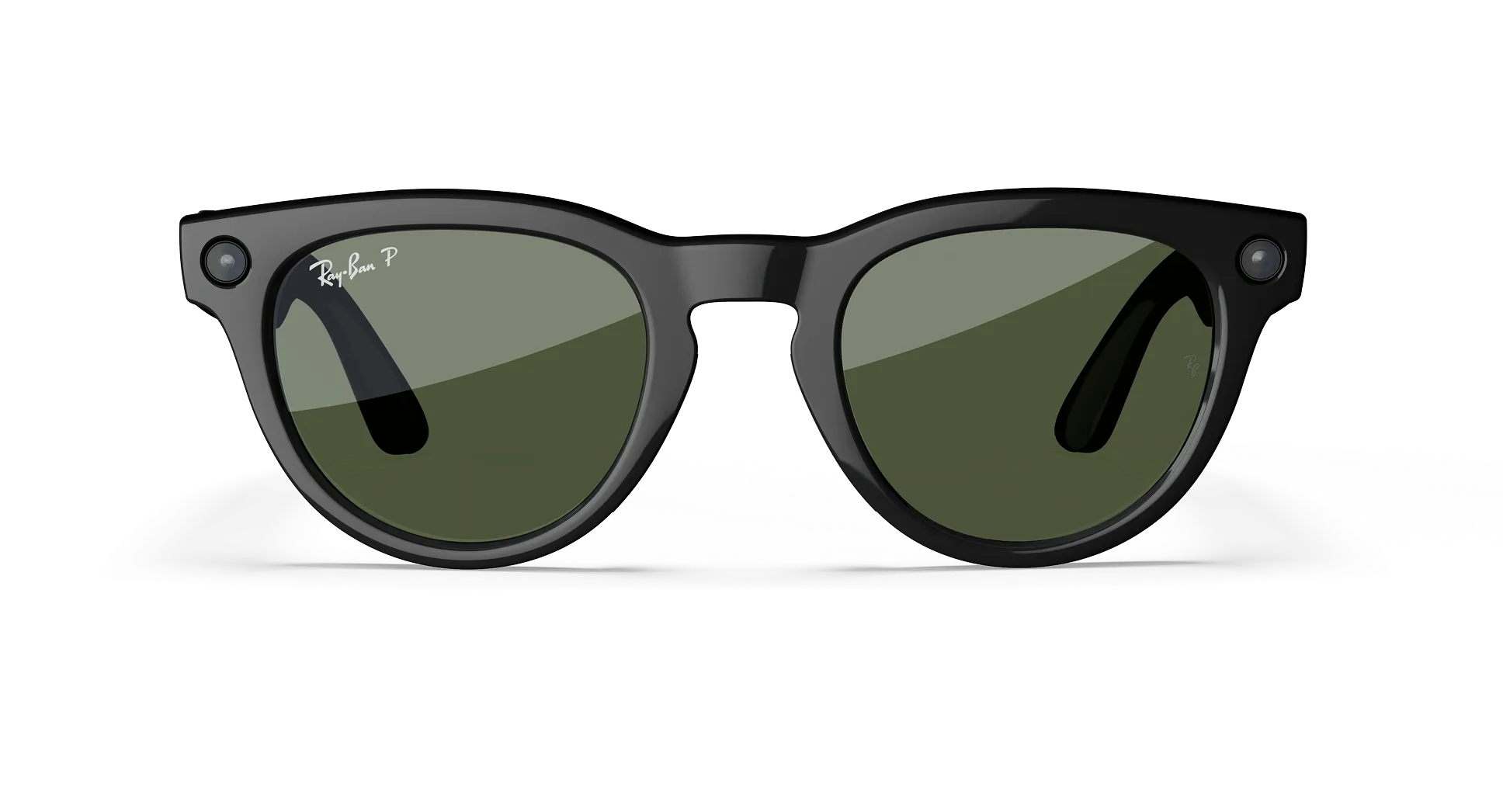 Умные очки Ray-Ban Meta Headliner Shiny Black Polar G15 Green