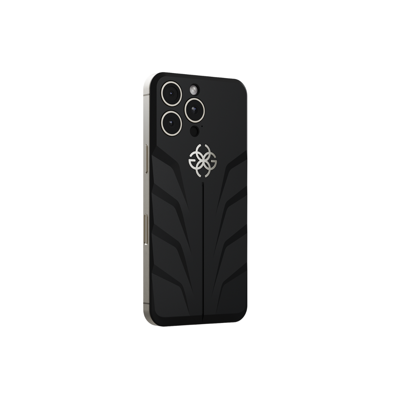 Чехол на Магните Onyx Black от Golden Concept Steel для iPhone 16 Pro Max
