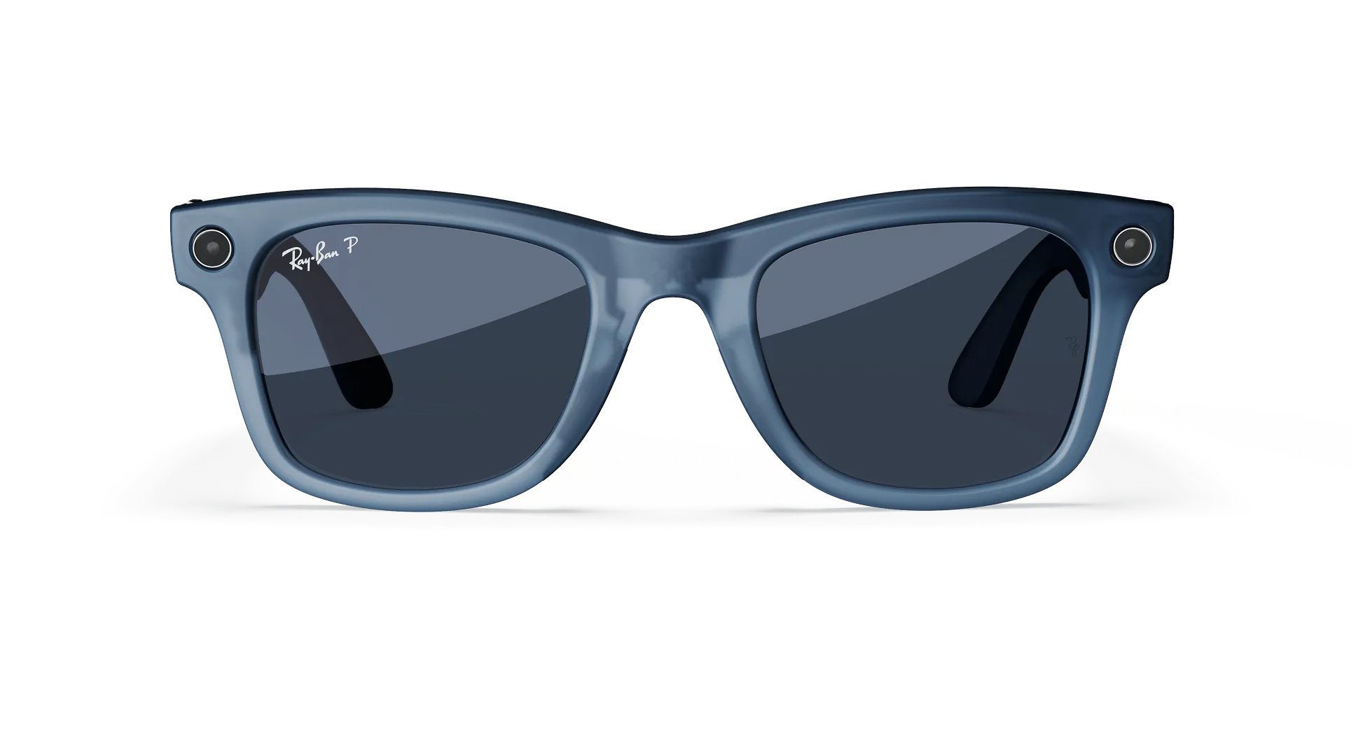 Умные очки Ray-Ban Meta Wayfarer Matte Jeans Polar Dusty Blue