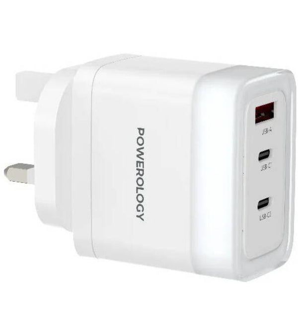 Адаптер Powerology Lunex Series Fast Charging Adapter 65w