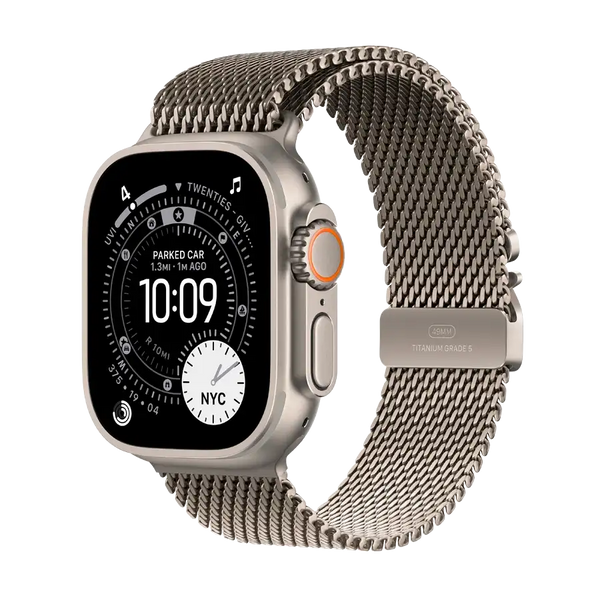 Часы Apple Watch Ultra 3 Natural Titanium Milanese