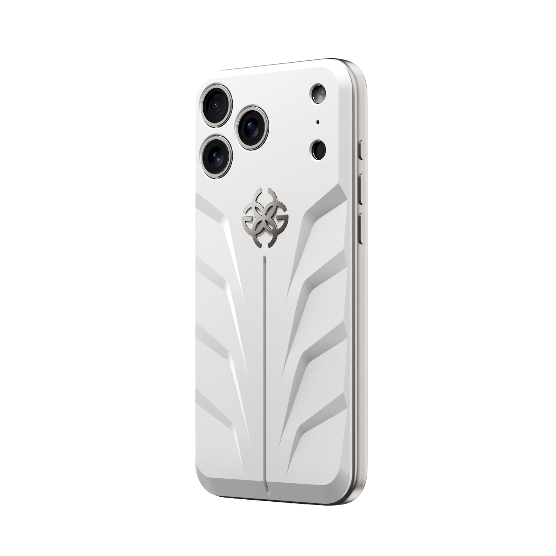 Чехол на магните Daytona White от Golden Concept для iPhone 17 Pro Max