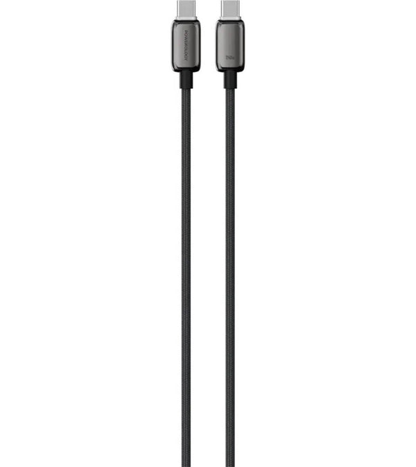 Кабель Powerology USB-C to USB-C Cable Zinco Series 240W