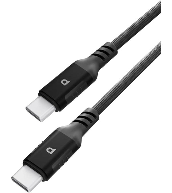 Кабель Powerology USB-C to USB-C Power Sync Weave 60w