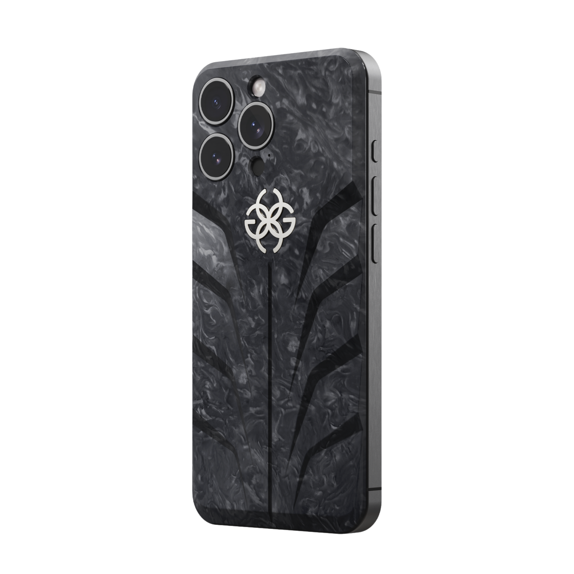 Карбон на магните от Golden Concept для iPhone 16 Pro Max