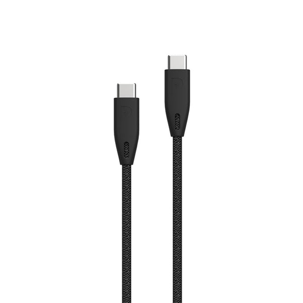Кабель Powerology 30 sm Braided USB-C to USB-C