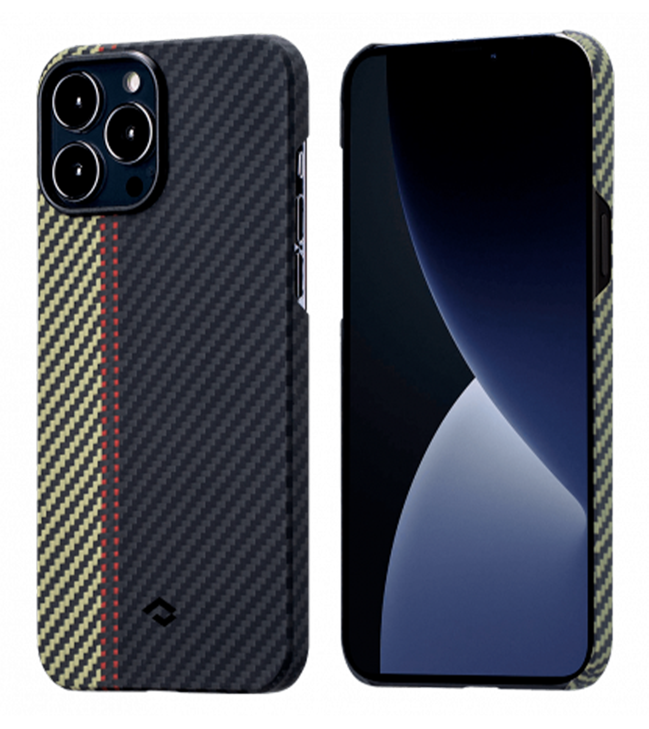 Набор PITAKA Fusion Weaving MagEZ Case 2 for iPhone 13 Pro Max Overture/Power Dongle/MagEZ Slider